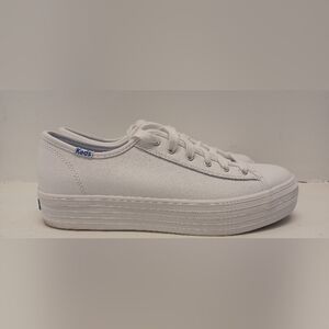 Keds White Platform Sneakers
